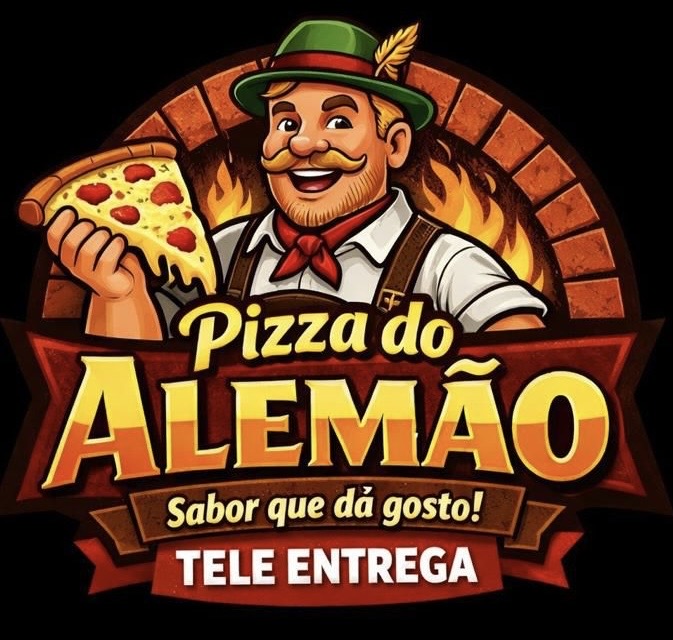Logo de Pizza do Alemão